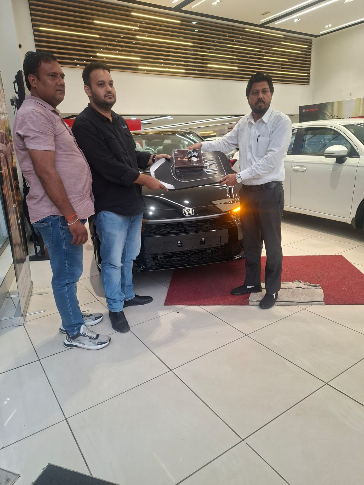 <p>Congratulation! for New Car&nbsp;</p>
