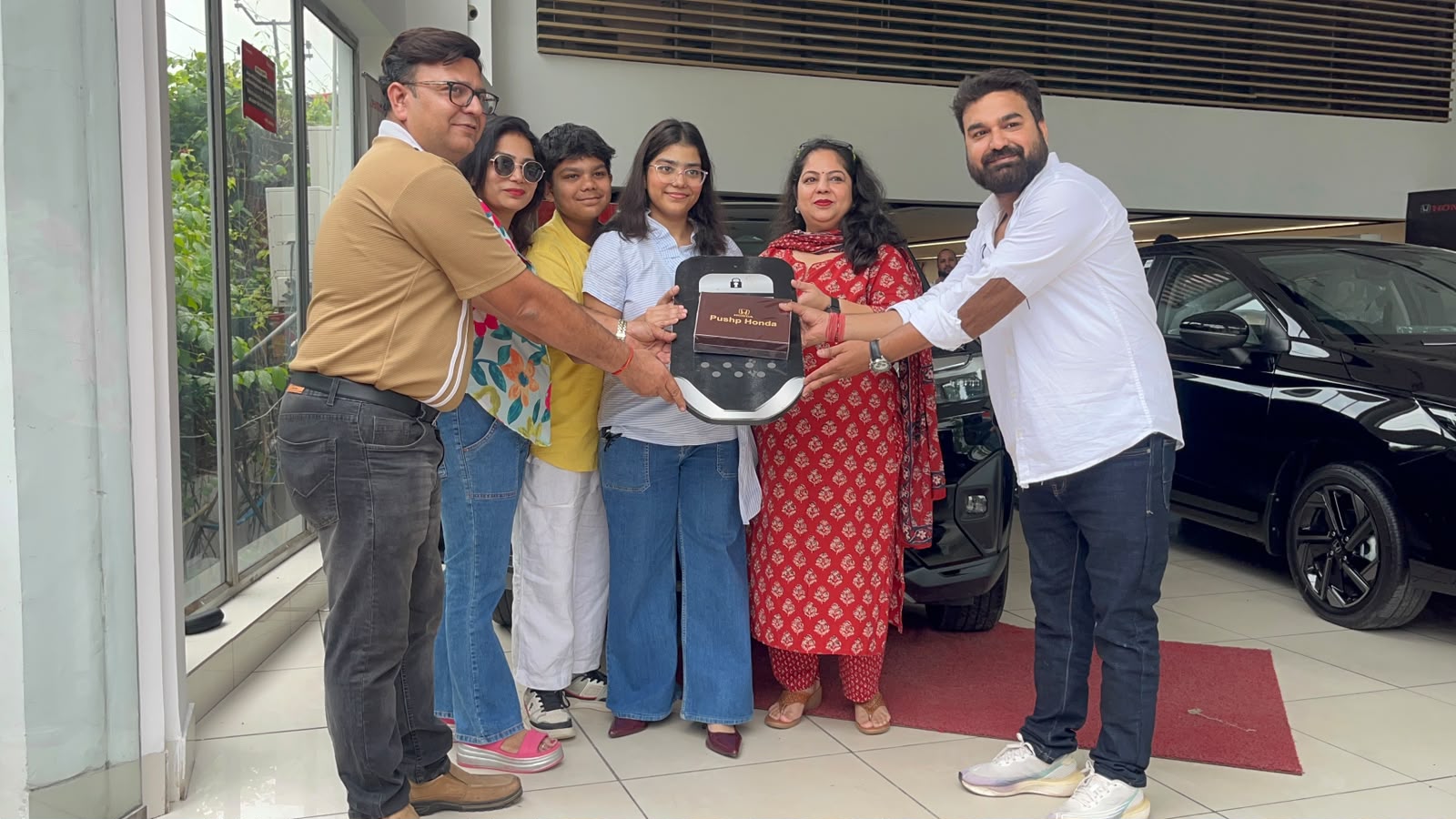 <p>Congratulation! on you new car ...</p>

<p>&nbsp;</p>
