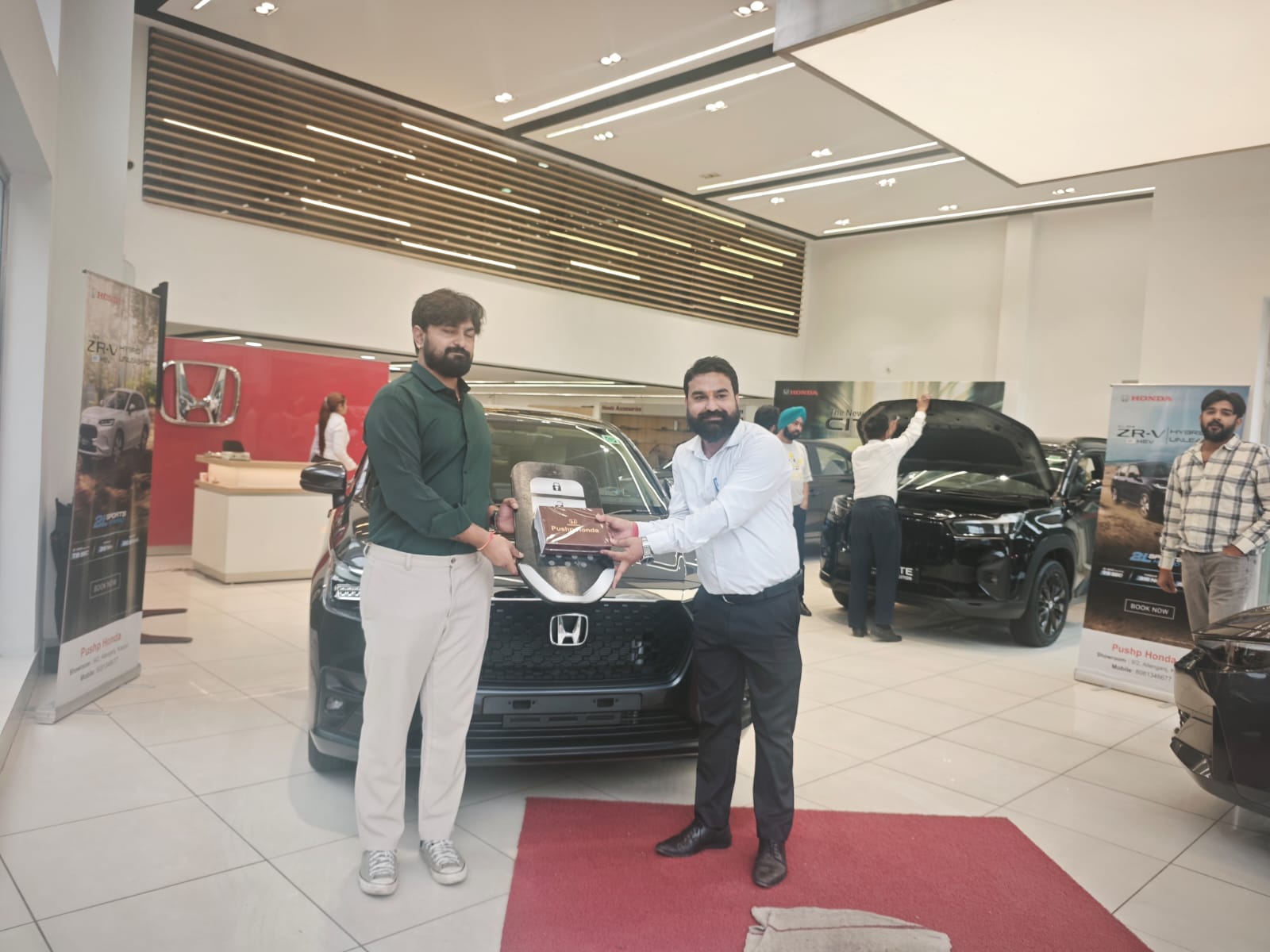 <p>Congratulation! on your new car&nbsp; ...</p>
