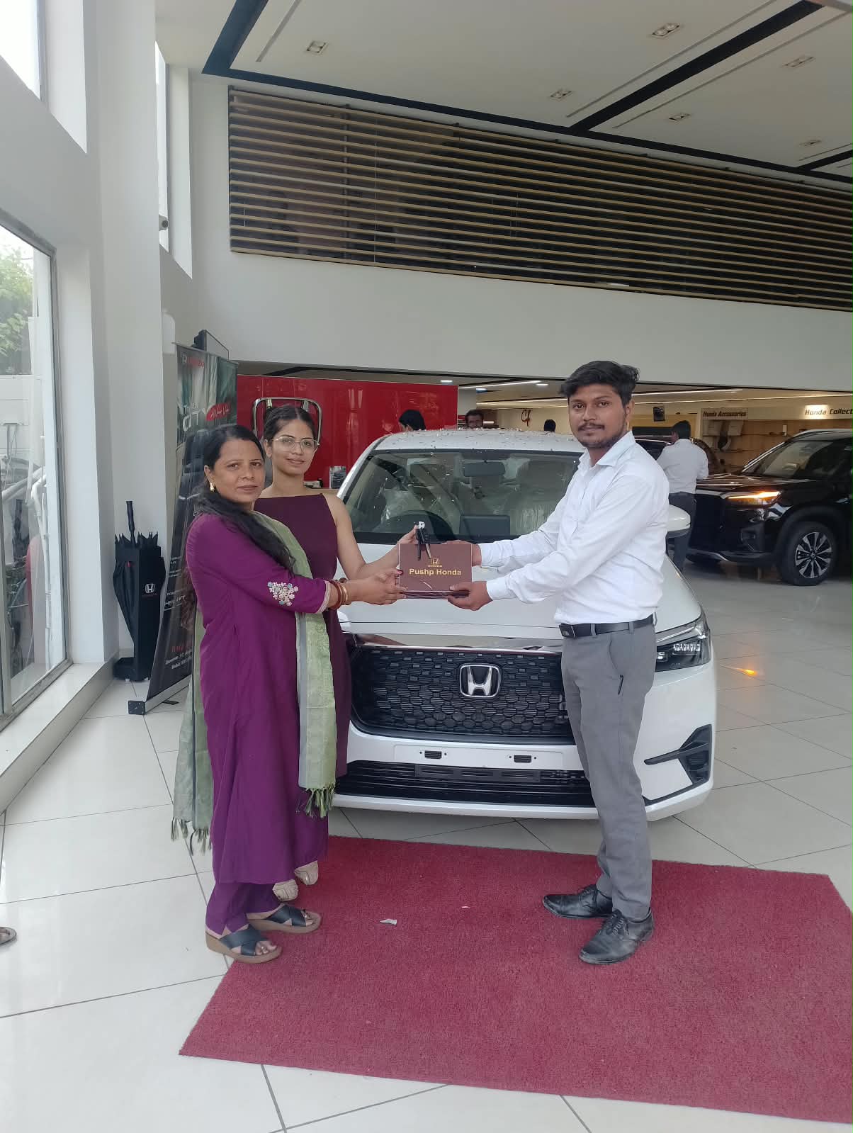 <p>Congratulation! on your new car&nbsp; ...</p>
