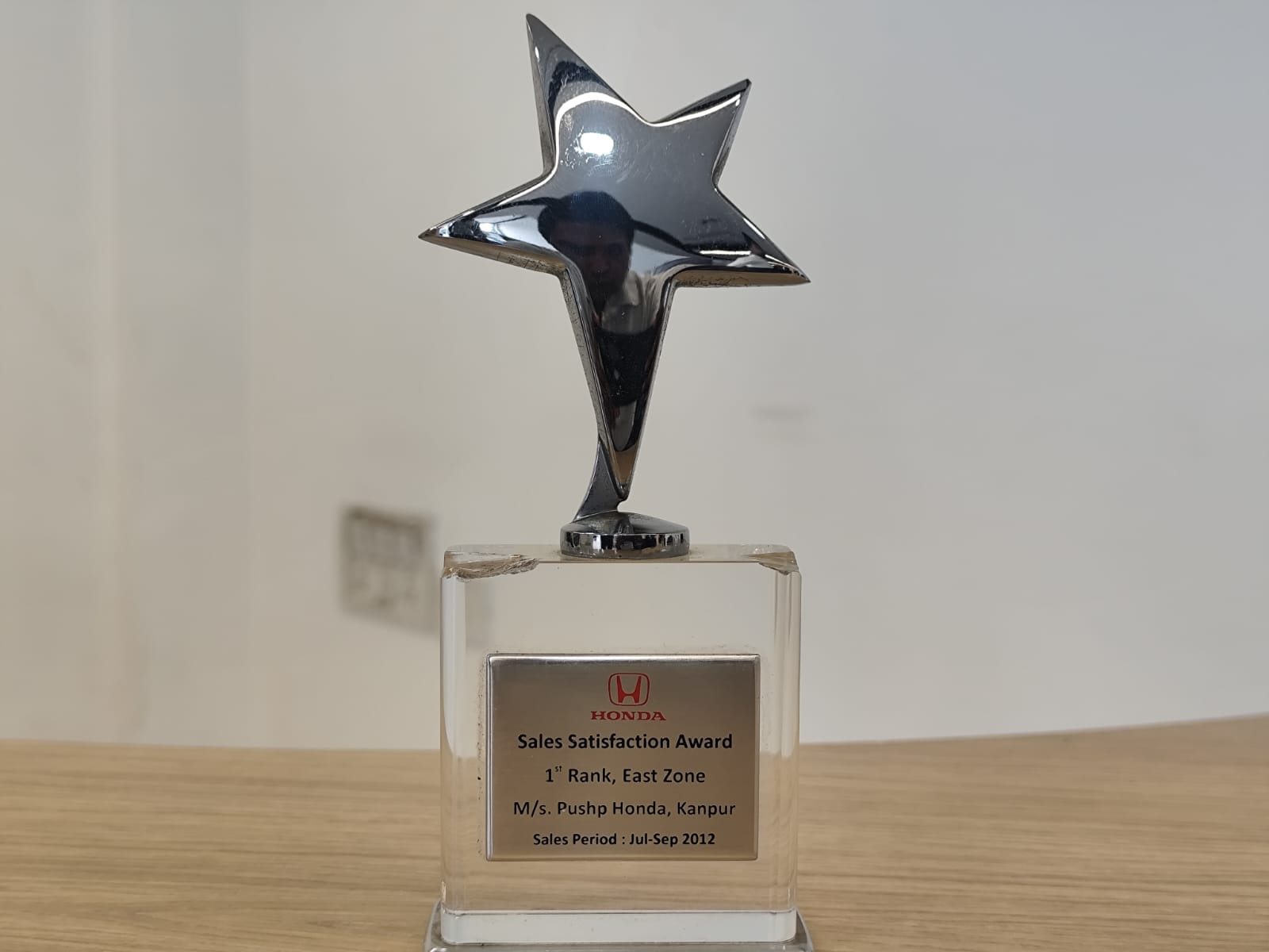 Sales Satisfaction Award