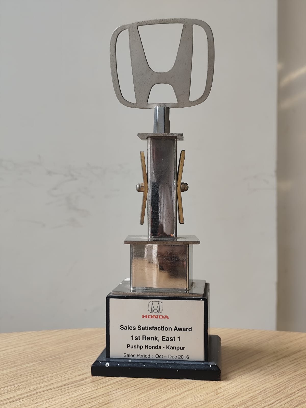 Sales Satisfaction Award